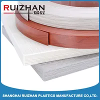 Ruizhan-الشركات المصنعة للتصميم البيئي من الميلامين حافة التطويق pvc /abs للأثاث