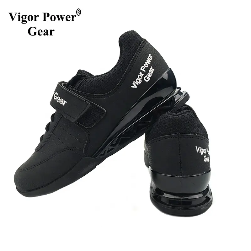 vigor power gear high quality squte weight lifting shoes for power lifting exercise training squat shoes powerlifting shoes