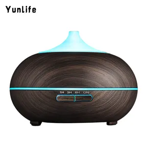 Difusor de Aroma eléctrico de aceite esencial para dormitorio, humidificador de madera, lámpara de mesa de aromaterapia, gran oferta