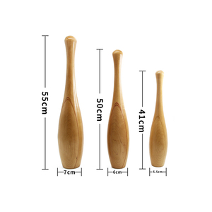 Equipo <span class=keywords><strong>de</strong></span> Gimnasio, Entrenamiento, Clubbell Indio <span class=keywords><strong>de</strong></span> Madera - Product Image 1