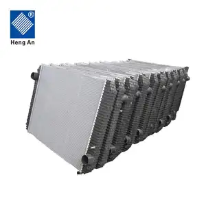 Aluminum Heavy Duty Truck Water Cooler Radiators for Volvo with Plastic Tanks