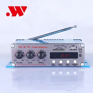 Bộ Khuếch Đại Xe Hơi Hi-Fi YW-401 Với Màn Hình Kỹ Thuật Số