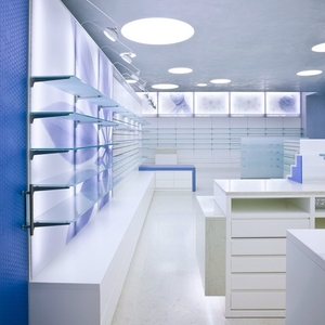 Vitrine moderne pour la décoration de magasin, comptoir en bois, design d'intérieur de magasin médical, mobilier de <span class=keywords><strong>pharmacie</strong></span>, <span class=keywords><strong>armoire</strong></span> à médicaments - Product Image 2