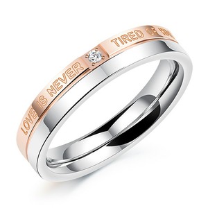 Anello di Fidanzamento e Matrimonio Turco Marlary con Lettere dell'Alfabeto, Design Semplice, Alta Qualità a Prezzo Conveniente - Product Image 1