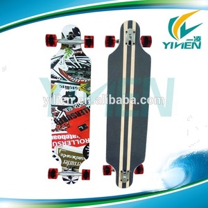 Longboard in Legno di Acero, <span class=keywords><strong>Skateboard</strong></span> in Legno - Product Image 3