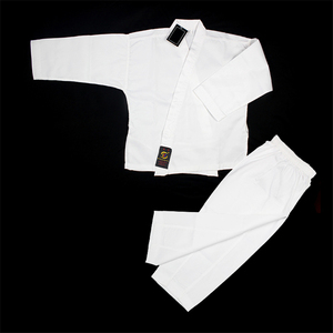 Abbigliamento <span class=keywords><strong>karate</strong></span> in tessuto di colore bianco Woosung per adulti - Product Image 5