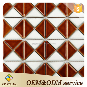 Nhiều Màu Không Đều Tam Giác Sao Mô Hình Gạch Khảm Nhật Bản - Product Image 4