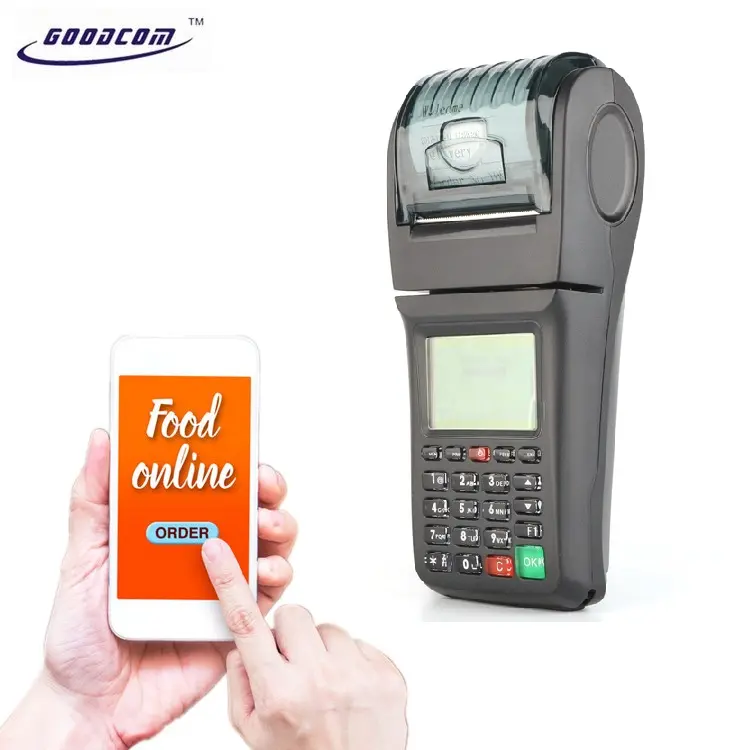 Portable WIFI 3G GPRS SMS Sim Card Handheld Online Food Ordering Thermal Receipt Printer