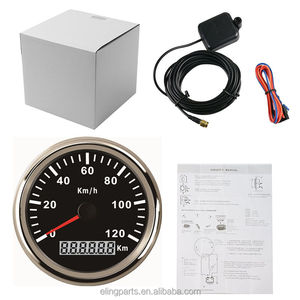 GPS velocímetro cuentakilómetros velometer 0-120 km/h velocidad para car Truck motocicleta 85mm 12 V 24 V con luz de fondo - Product Image 2