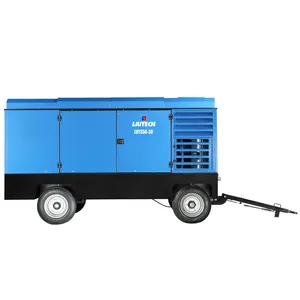 300psi screw portable diesel engine air compressors 25 bar