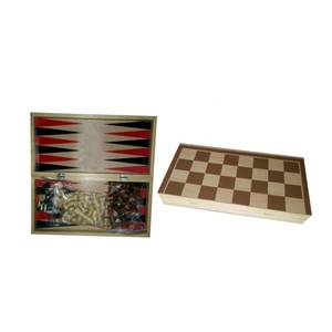 <strong>Wooden</strong> Chess and <strong>Backgammon</strong> <strong>Set</strong> - Product Image 1