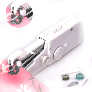 2018 <span class=keywords><strong>el</strong></span> más popular máquina de coser mini máquina de coser portátil de mano telas de ropa <span class=keywords><strong>el</strong></span>éctrica overlock coser zogift - Product Image 1