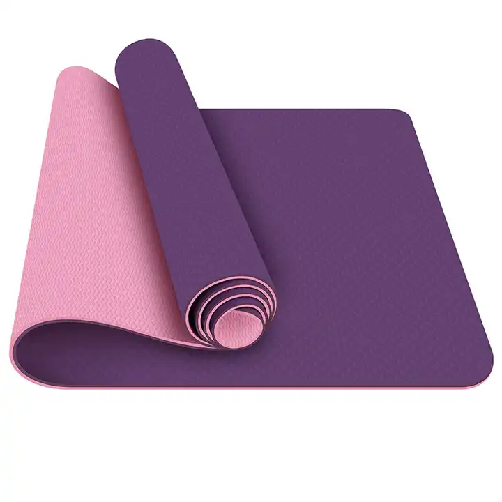 Yoga Mat for Women, Eco Friendly Fitness Exercise Mat with Non-Slip  Textured Surface, 1/4-inch Workout Mat for Yoga, Pilates and Home Floor  Exercise