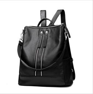 Promotion School Laptop Women Backpack Bag, Pu Leather Fashion Backpack ZM036