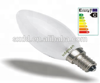 Ampoule électrique à haute luminosité et à économie d'énergie, ampoule halogène A55 A60 C35 G45 E27 B22 AC110/220V en verre, fabrication chinoise OEM 60 80 Jaune