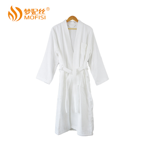 OEM parejas Occidentales <span class=keywords><strong>bata</strong></span> cuello kimono hotel - Product Image 3