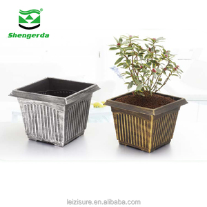 Promotionnel cube jardin <span class=keywords><strong>rose</strong></span> fleur décoration ronde peinture pot <span class=keywords><strong>de</strong></span> fleur - Product Image 1