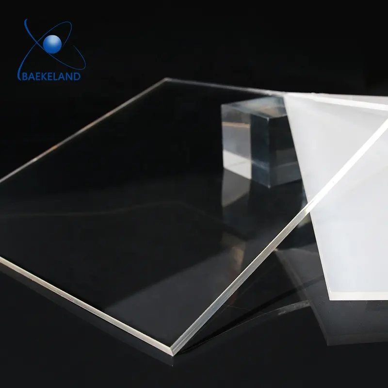 High light acrilico clear 100% virgin material PMMA sheet 4ft x 8ft cast acrylic sheet