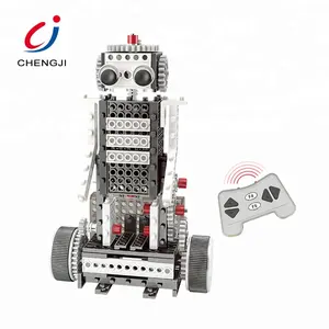 OEM/ODM Trẻ Em Nhựa Rc Diy Khối Xây Dựng Kit Đồ Chơi Học Tập Giáo Dục Stem Robot