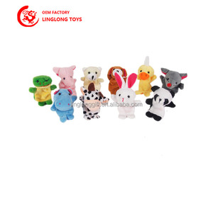 Oem Tùy Chỉnh Màu Sắc Kể Chuyện Ngón Tay Búp Bê Sọc In Ấn Hoa Ngón Tay Con Rối Vui Vẻ Nuôi Dạy Con Tương Tác Đồ Chơi Các Mặt Hàng Khuyến Mại - Product Image 3