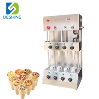Cono de pizza de cuatro cono