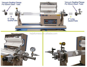 Horno de Tubo de Anillado por Proceso Térmico Rápido (RTP) con Tubo de Cuarzo / Horno de Tubo de Anillado al Vacío - Product Image 3