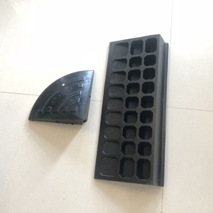 600*250*100mm CE 고무 바닥 길가 고무 커브 경사로 도로 커브 램프 - Product Image 3