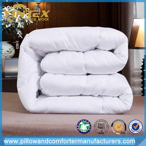 Blanco de plumas de Ganso Edredón nórdico Insertar Caja Cosida Blanco Hipoalergénico Edredón Alternativa - Product Image 2
