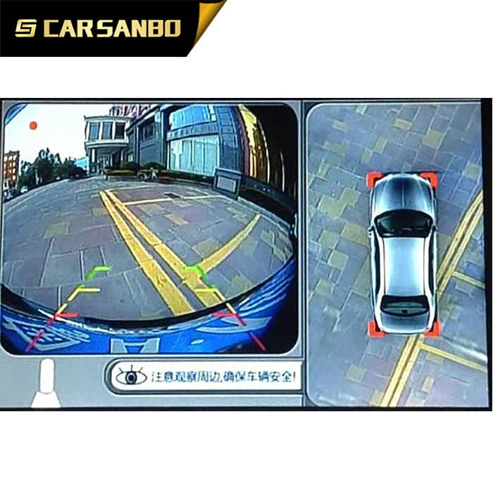 Carsanbo Car 360 ° Surround Bird's Eye View Camera System 3D 1080P