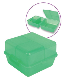 Boîte <span class=keywords><strong>de</strong></span> rangement pour sandwichs en plastique <span class=keywords><strong>de</strong></span> qualité supérieure, <span class=keywords><strong>de</strong></span> qualité alimentaire, à la mode européenne, sans BPA, ensemble <span class=keywords><strong>de</strong></span> boîtes à lunch bento en plastique - Product Image 3