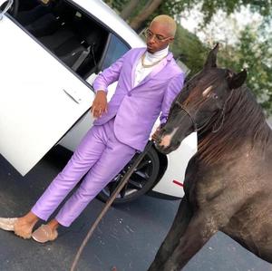 Abito da <span class=keywords><strong>Uomo</strong></span> in Raso Lucido Personalizzato, Vestito da Cerimonia per Testimoni, Smoking <span class=keywords><strong>Slim</strong></span> <span class=keywords><strong>Fit</strong></span> per Sposo, Festa da Ballo, <span class=keywords><strong>Blazer</strong></span> Casual - Product Image 1