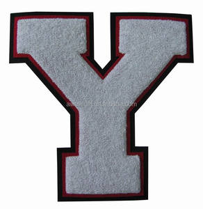 CHENILLE LETTERMAN Áo Khoác Vá U Thư Cảm Thấy Thêu Cổ Điển Lớn - Product Image 5