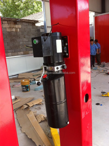 Diskon Plat Cina Lantai Dua Tiang Tiang Angkat Mobil Hidrolik 4T - Product Image 4