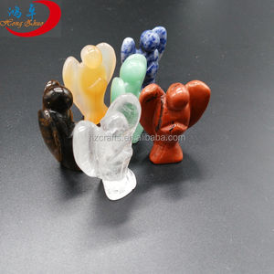 2026 <span class=keywords><strong>pierre</strong></span> semi-précieuse artisanat en gros sculpté <span class=keywords><strong>pierre</strong></span> précieuse Quartz Rose <span class=keywords><strong>3</strong></span> pouces anges cristaux pierres de guérison cristaux de guérison - Product Image 2