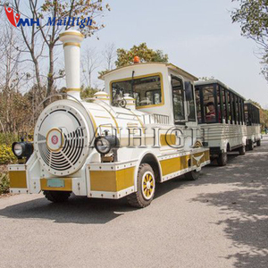 Train électrique sans rails à prix avantageux pour les attractions de plein air, <span class=keywords><strong>2</strong></span> wagons, 40 places - Product Image 4