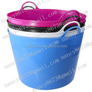 Petit seau, seau en plastique coloré, seau en plastique de 11 litres - Product Image 1