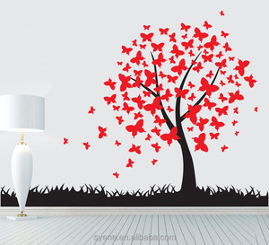 Sparadrap mural en 3d, art de sakura, fleur géante, énorme et <span class=keywords><strong>grand</strong></span> arbre, décoration murale de maison, 1 pièce - Product Image 4
