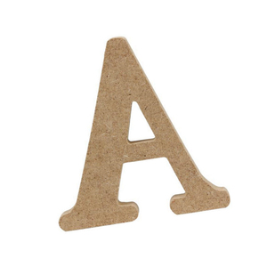 Lettere dell'<span class=keywords><strong>Alfabeto</strong></span> in Legno Intagliato a Mano per Sublimazione, Blocchi in MDF Artigianali - Product Image 1