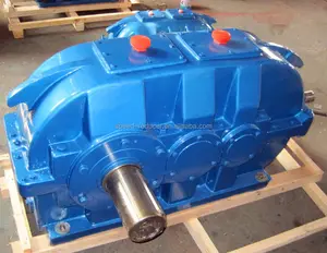DCY Sudut Kanan Shaft Mounted Helical Bevel Gear Speed Reducer Gearbox