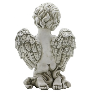 Figurines commémoratives du monde, <span class=keywords><strong>statue</strong></span> d'ange et de prière, vente en gros d'ailes, cercle de prière - Product Image 5
