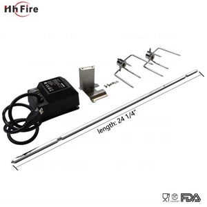 Universal asador para usar con Kit de más de 4 y 5-Quemador parrillas plaza escupir Rod 41 1/<span class=keywords><strong>2</strong></span> "Motor eléctrico de 110 V - Product Image 2