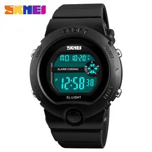 Trendy Spor SKMEI 1334 Kadınlar Şok Su Geçirmez Dijital Eletronic Izle Chrono Alarm Saat Takvim Relogio Feminino Saatler