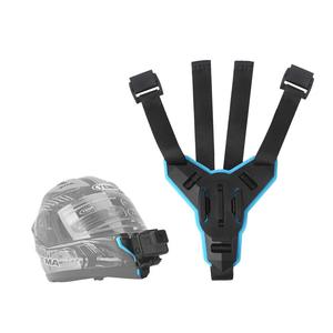 Caliente accesorios acción de la Cámara de la motocicleta del casco de la correa de la barbilla de montaje para ir Pro Hero8/<span class=keywords><strong>7</strong></span>/6/5 y DJI Osmo cámaras de acción - Product Image 3