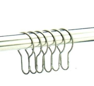 C shape unique <b>shower</b> curtain <b>hooks</b> - Product Image 4