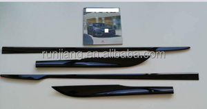 Accesorios para Automóviles, Cubierta <span class=keywords><strong>Lateral</strong></span> de <span class=keywords><strong>Puerta</strong></span> Cromada ABS, <span class=keywords><strong>Protector</strong></span> de Línea de Revestimiento, Moldura para Honda CIVIC SEDAN 2016 2017 - Product Image 3