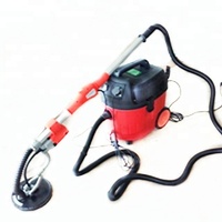 Ponceuse Électrique Industrielle de 850W pour Plaques de Plâtre et Parquets, Tension Nominale 220V/230V, avec Aspirateur Intégré