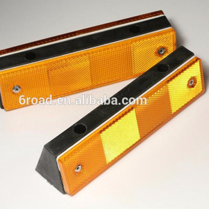 Delineatore Trapezoidale per Barriere in Calcestruzzo, Riflettore per Segnaletica Stradale - Product Image 2