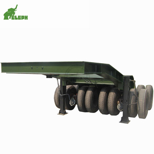 Remolque de plataforma baja de servicio pesado de 4 ejes y 70 toneladas en venta - Product Image 3