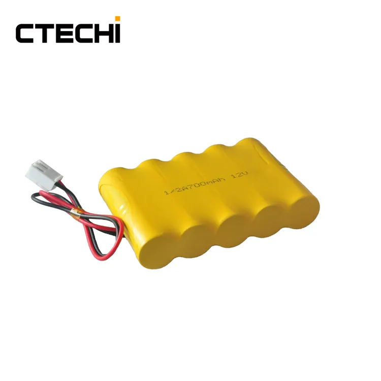 CTECHi 12V 700mah battery NI-CD 12v aa battery nicd batteries pack for RC boat model car electric toys tank