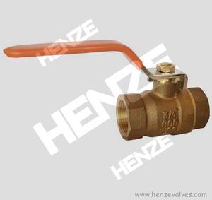 1/2 "~ 4" bronzo, B62, C95400, <span class=keywords><strong>C95500</strong></span>, C95800 valvola a sfera in bronzo filettata NPT o BSP - Product Image 2